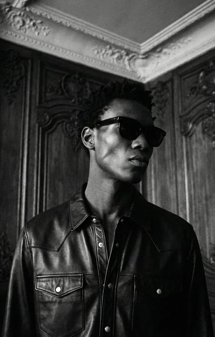 Editorial menswear portrait
