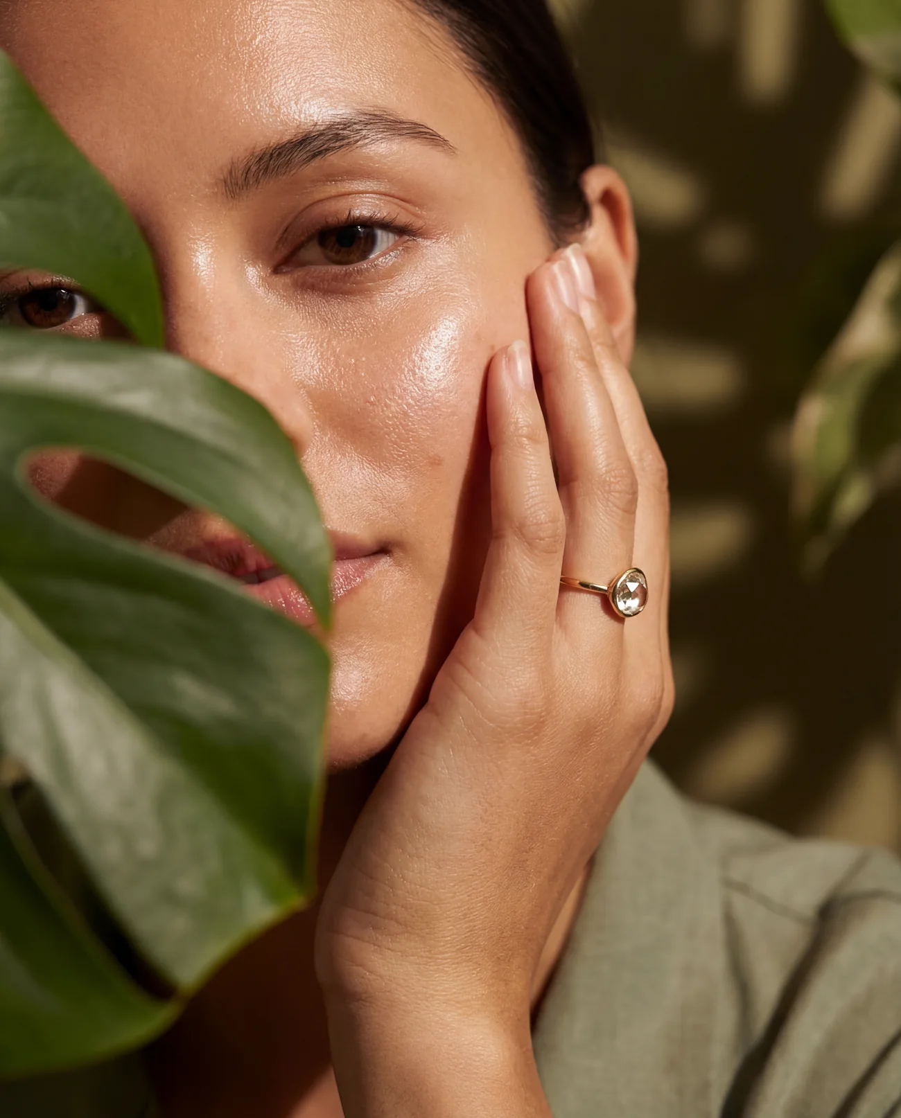 NYC fine-jewelry brand campaign imagery