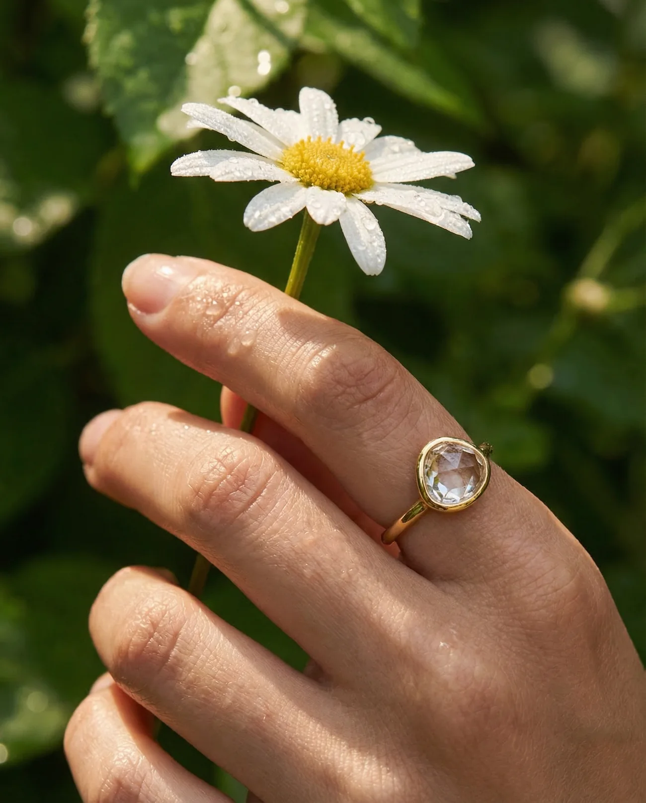 NYC fine-jewelry brand campaign imagery