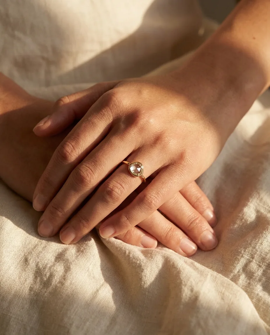 NYC fine-jewelry brand campaign imagery