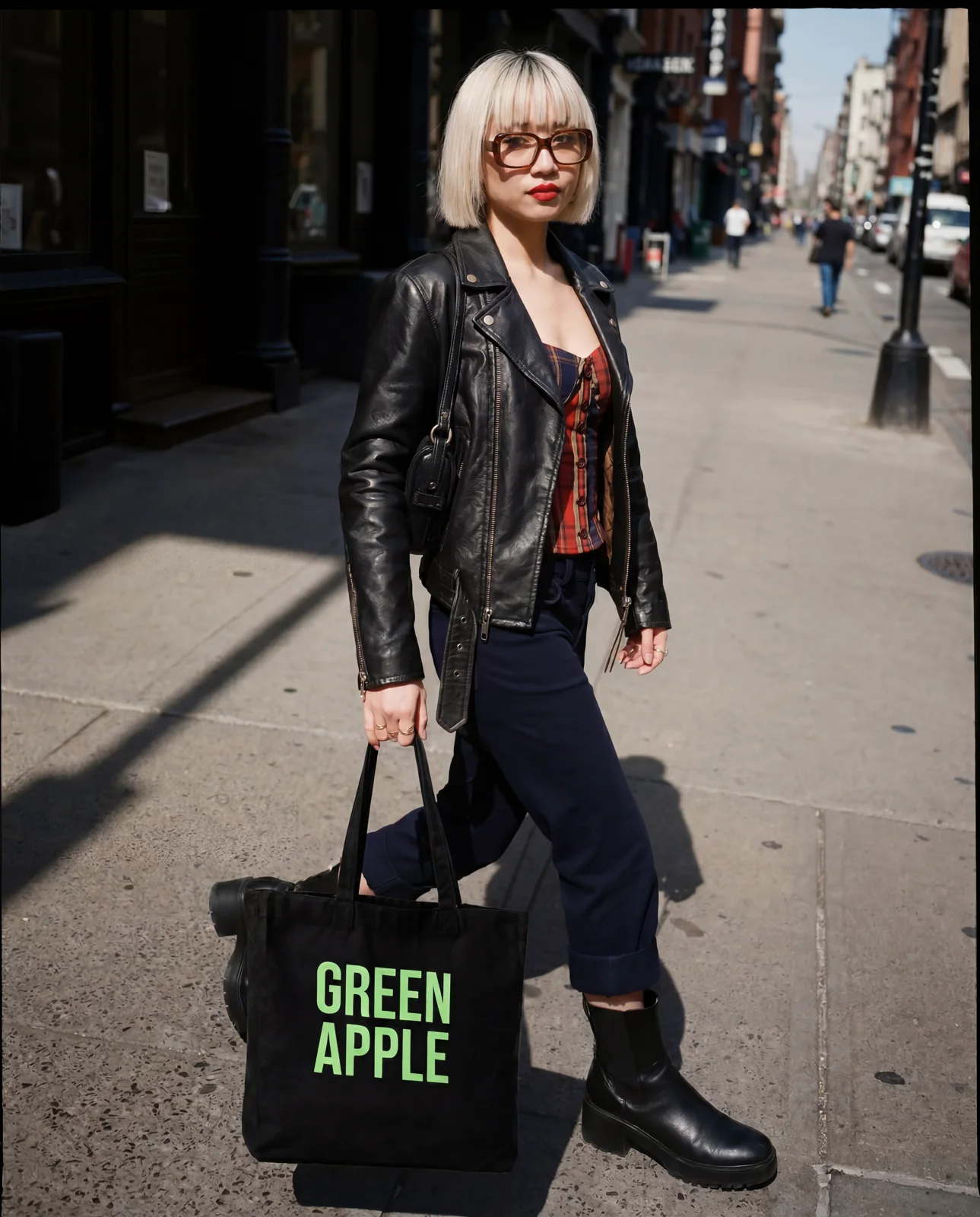 Green Apple Cannabis campaign imagery
