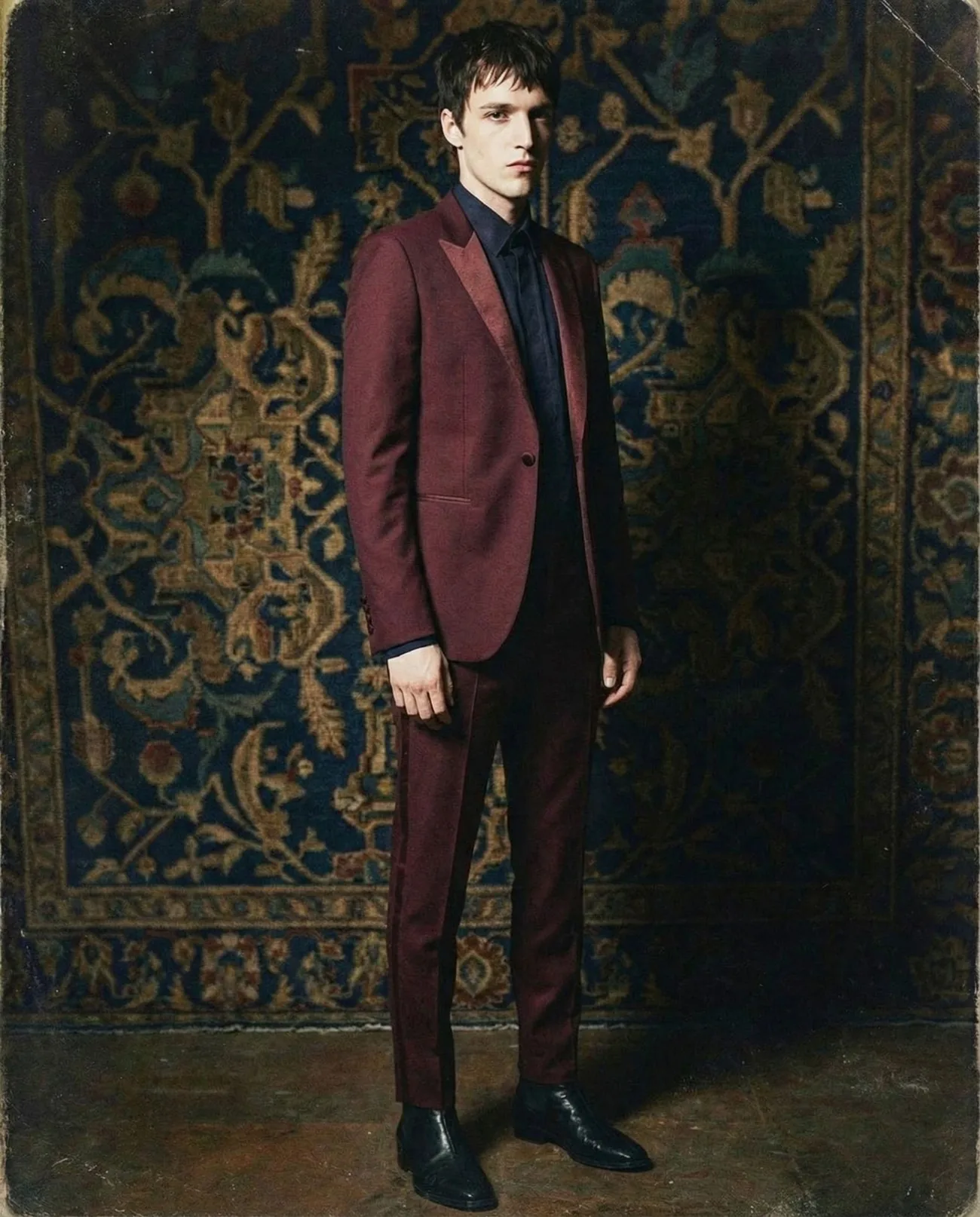 NYC luxury menswear designer campaign imagery