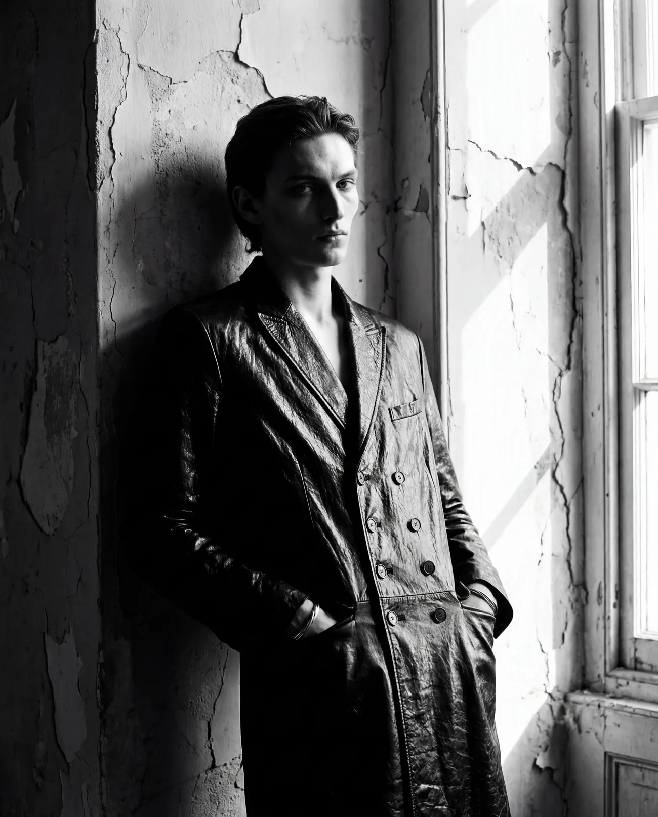 NYC luxury menswear designer campaign imagery