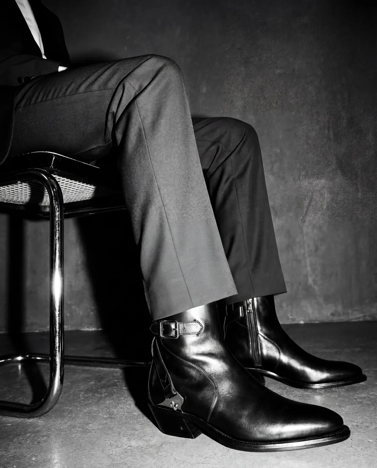 NYC luxury menswear designer campaign imagery