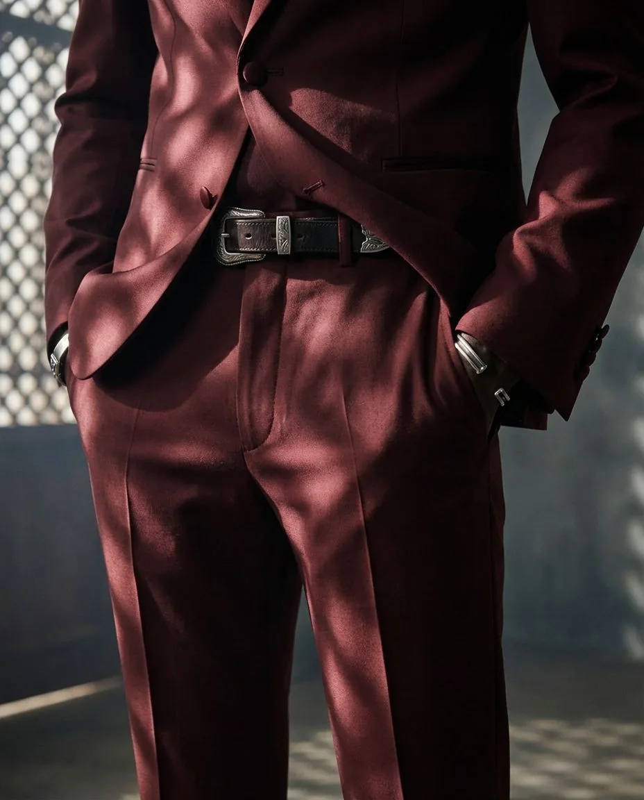 NYC luxury menswear designer — Rock-and-Roll Menswear, Reimagined